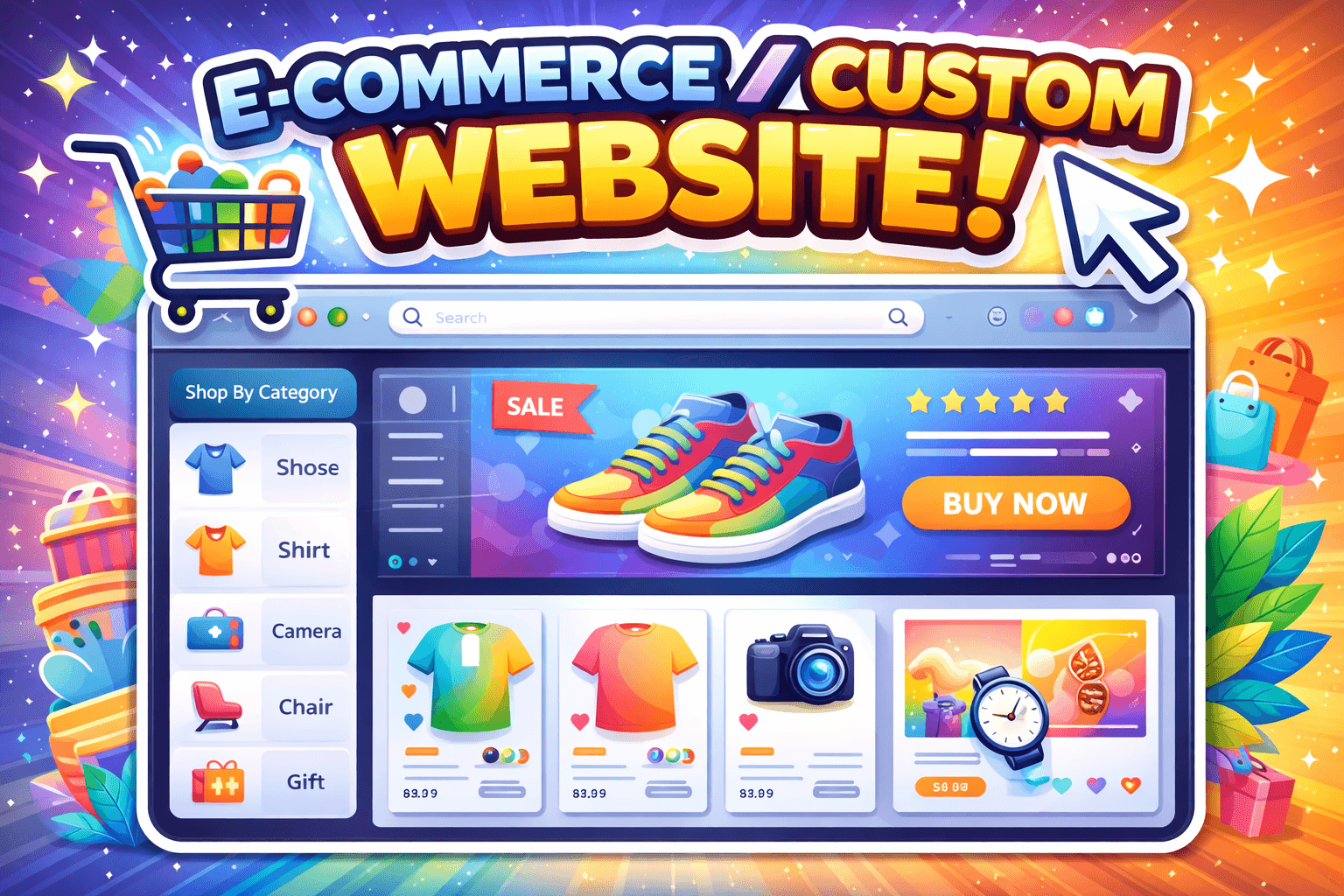 E-Commerce / Custom Website